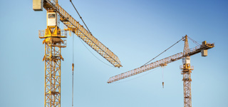 a construction crane